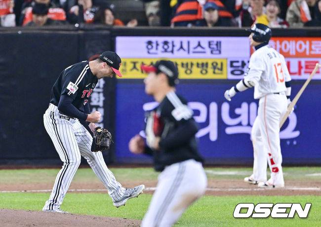 염갈량이 무릎 꿇고 부탁하다니, '연봉 4억' 대체 외인이 우승 청부사였네, KBO 5번째 대기록 세우다 [KS5]