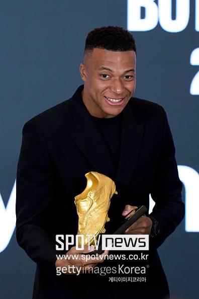 연봉 총액 173,289,900,000 음바페, 레알 마드리드 10년 만에 ‘유럽 골든부츠’ 수상