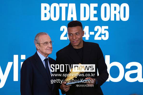 연봉 총액 173,289,900,000 음바페, 레알 마드리드 10년 만에 ‘유럽 골든부츠’ 수상