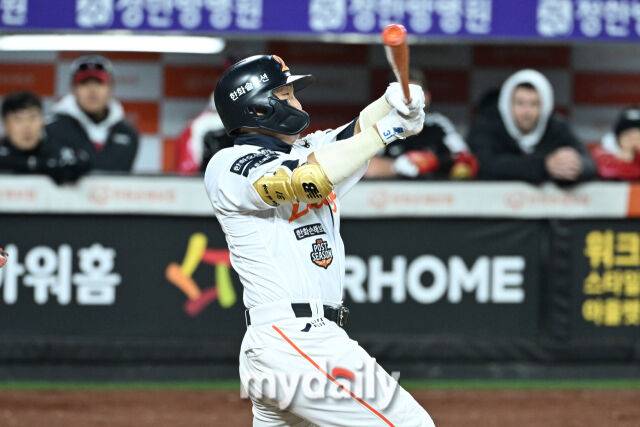 한화와 손아섭의 3개월 동행은 절반의 성공…이제 37세 안타머신은 FA, 둘 다 KS 우승이 너무 간절하다[MD대전]