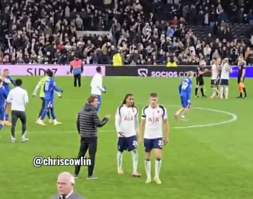 ‘캡틴’ 손흥민 시절 상상조차 못할 일…첼시전 0-1 패배하고 ‘프랭크 감독 악수 무시→터널 직행’