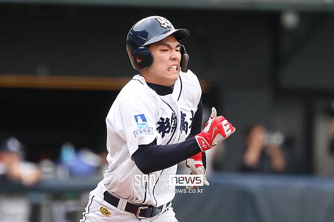 깜짝 전체 2순위, 또 야구계 놀라게 했다…졸업도 안 했는데 프로 대회 결승 5안타, MVP까지