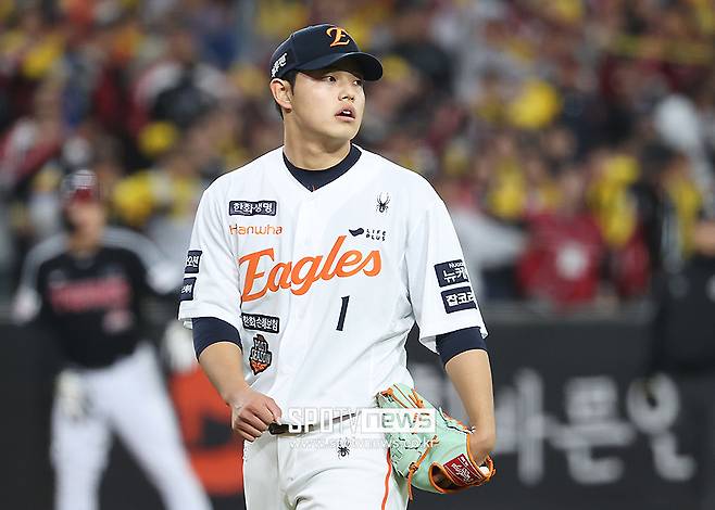 ‘보름 만에 11㎞ 폭락’ 한화 충격에 빠뜨린 이 선수… 이미 다 불태웠다, 대표팀 차출 괜찮을까