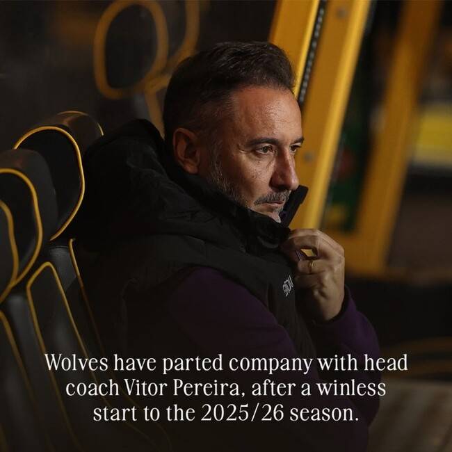 [오피셜] '희찬아 굿바이' 황희찬 2부 강등 위기 내몰고 떠난다...'10경기 무승' 울버햄튼, 페레이라 감독 경질