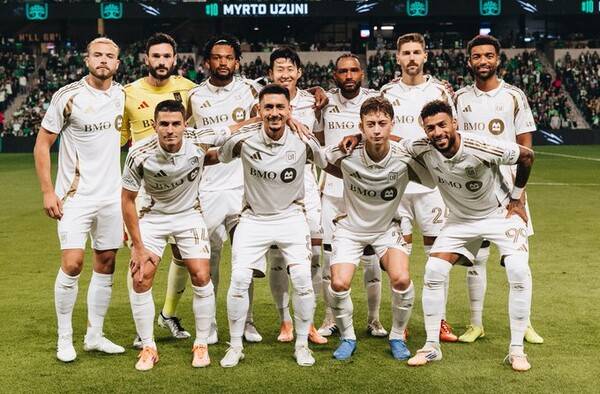 '손흥민 1골1도움-부앙가 2골1도움' LAFC, 오스틴에 3-1로 전반마쳐