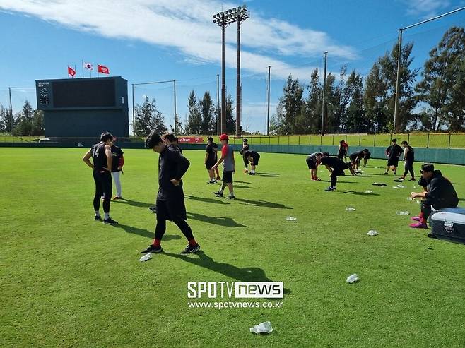 KIA 선수들도 믿을 수 없었던 현실… 캠프 시작부터 8㎞ 뛰었다, 장난 아님을 직감한다