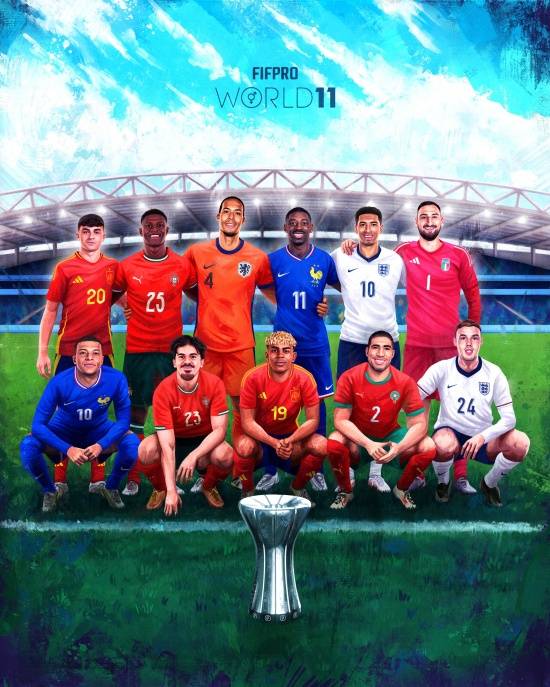 손흥민·이강인·김민재 아쉽다→오피셜 '공식발표' 한국 선수 전멸…18세 야말 최다 득표 '월드베스트11' 공개