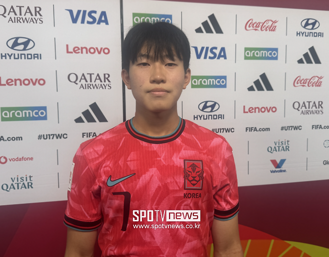 [SPO 현장] 멕시코 혼자 ‘탈탈’, ‘대한민국 7번’ 월드컵에서 증명…“유럽 팀도 자신있어요” U-17 핵심 김도민 자신감