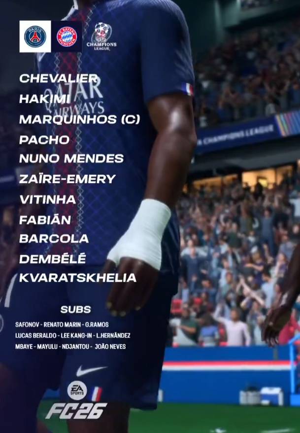 '이강인 25분 교체 투입' PSG, 뮌헨에 0-2 뒤진 채 전반 종료 '디아스 멀티골→퇴장'