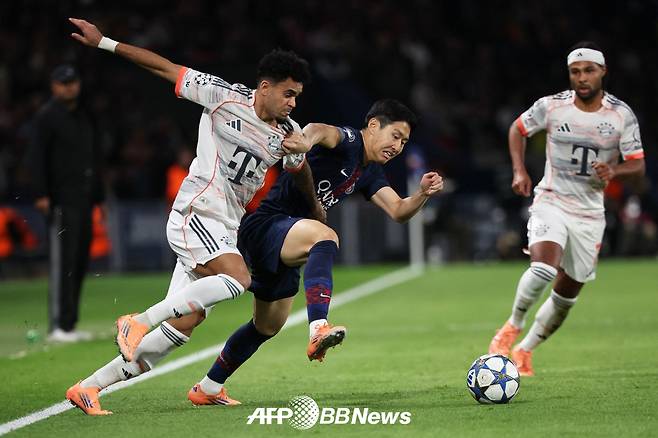 '이강인 환상 어시스트' PSG, 뮌헨에 1-2 패배... 김민재 10분 출전 'UCL 코리안 더비 성사'