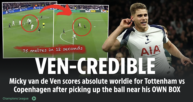 '푸스카스 수상자' 손흥민 오피셜 '공식 인정'...75m 폭풍 드리블 득점에