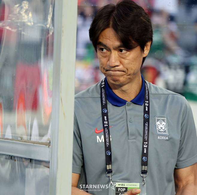 홍명보 감독 '고집' 꺾일까, 미묘하게 달라진 대표팀 명단 구성 '눈길'