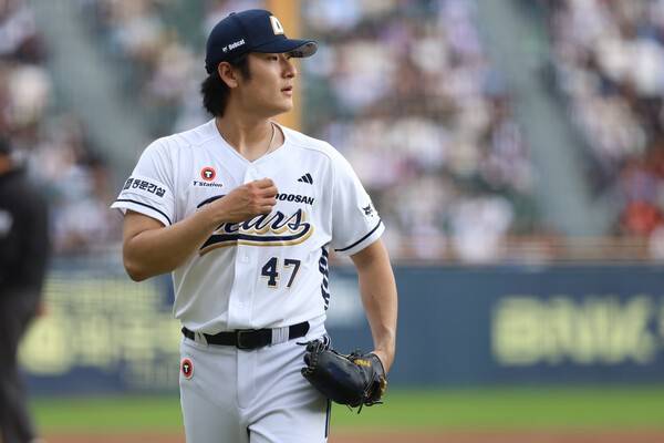 '158.7km' 찍고 대표팀 합류, 그리고 평가전 1선발 낙점…체코 상대 1차전서 '두산 에이스' 출격,