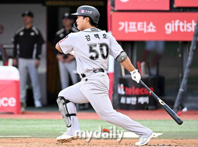 강정호는 “ML에서 포수 안 된다”고 했는데…美는 “세 번째 포수” 언급, 100억원 예약한 강백호 ‘급할 게 없다’