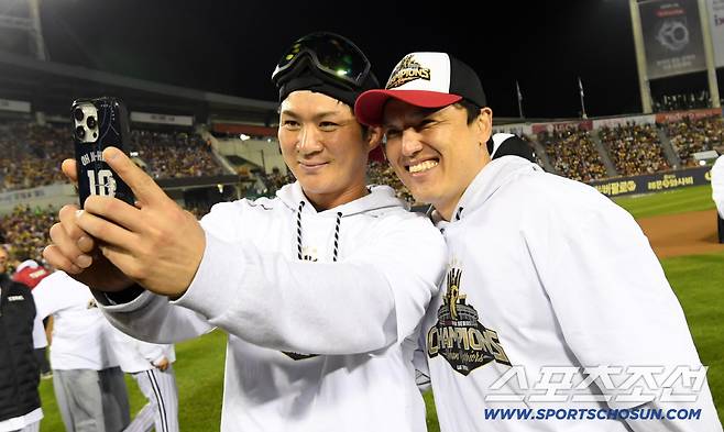 박동원 손목 통증 → 한화 때문?