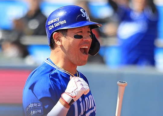 '노장 정리' 삼성, '노장 포수' 강민호 잡을 의지 있나?…말 흐린 구단