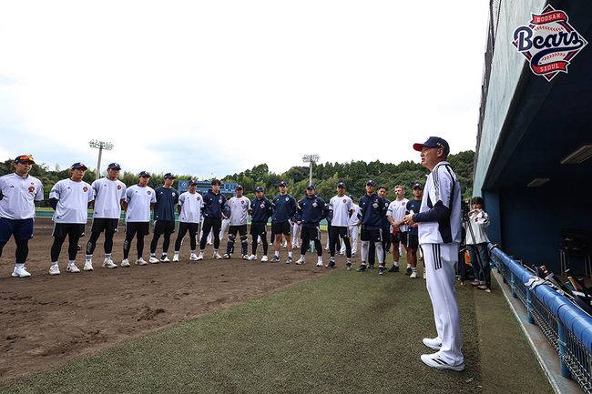 “시키지 않으면 연습을 안 해” 두산 열흘 지켜본 김원형, 무엇이 못마땅했나…투수조에 강력 메시지 던졌다 [오!쎈 미야자키]