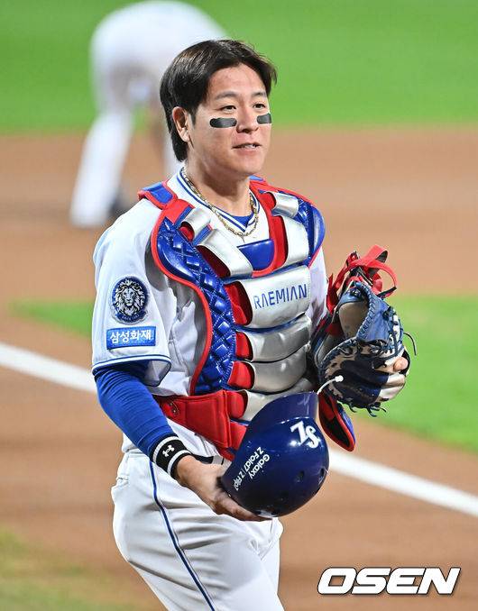 세대교체 가속 페달 밟은 삼성이 강민호를 놓치면? 답은 롯데가 이미 보여줬다