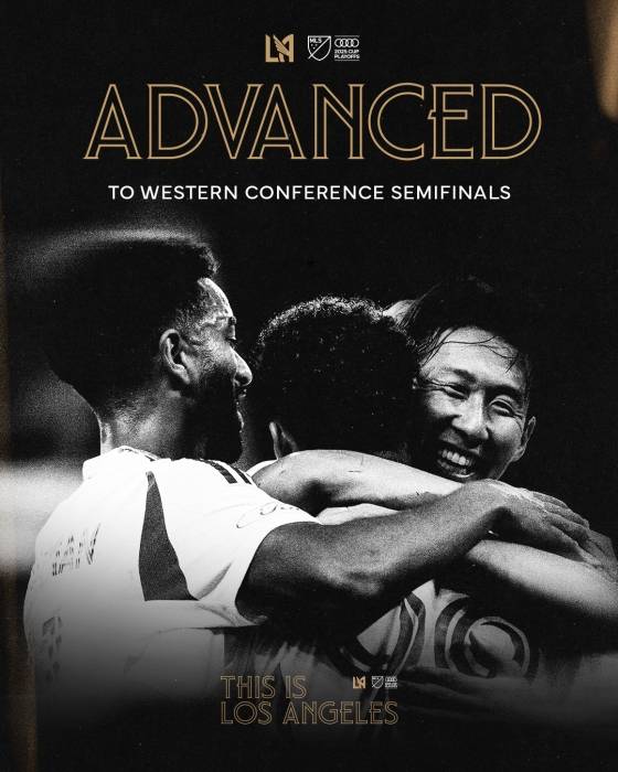 '손흥민 결승 맞대결 유력' 메시, 2골 1도움 '하드캐리'→PO 4강 진출... '평점 10점 만점' 맹활약