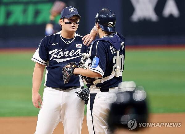 김서현 등판에 '웅성웅성'→ 1이닝도 못버티고 실점, 강판
