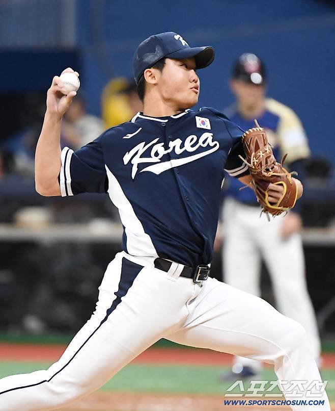 루키 맞아? 국제무대 첫 등판 정우주 152km, 배찬승 150km, 김영우 155km 무실점 호투쇼. 일본전도 기대[고척 현장]