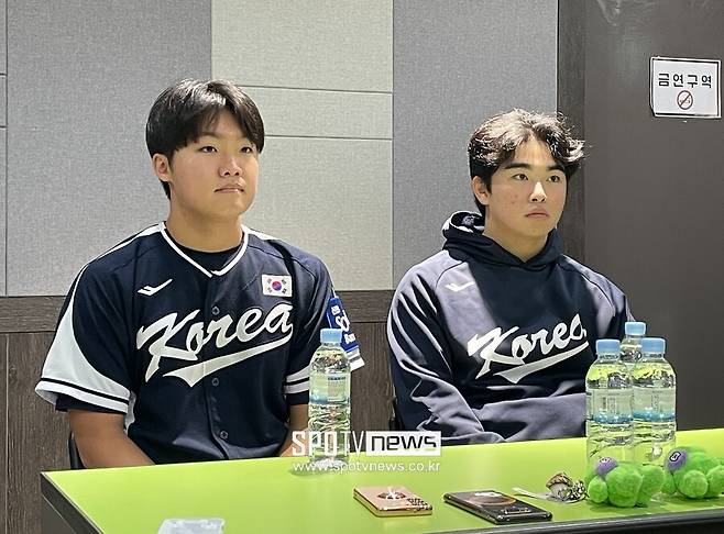 정우주, 당신 신인 맞아? 국가대표 데뷔전, 점수는 2-1, 득점권 위기…그런데