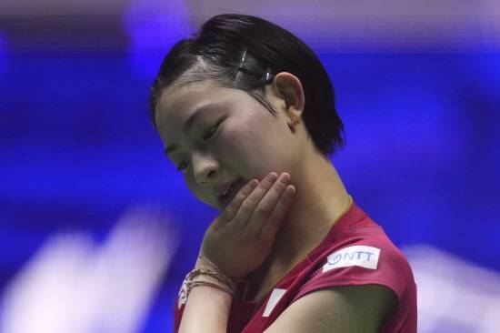 안세영에게 '통한의 1-2 역전패' 억울했나…日 배드민턴 요정