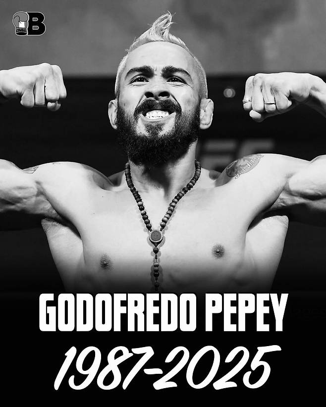 '충격' UFC 스타, 가정폭력 체포→구금 중 사망... 향년 38세