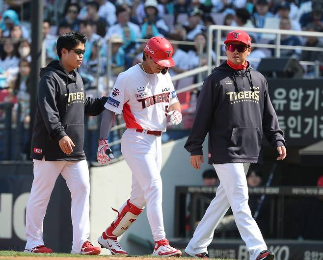 다시 뛰는 KIA 김도영