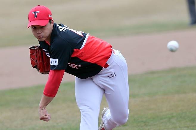 미치도록 공이 던지고 싶었다… KIA 좌완 유망주 힘찬 재출격, 사라진 기대치 다시 채운다