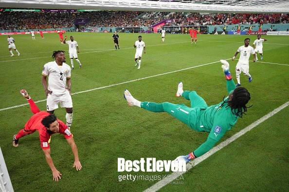 조규성한테 헤더로 2골 '탈탈' 털린 가나 GK, 한국 원정 동행한다... 3년 전 굴욕 되갚을까?