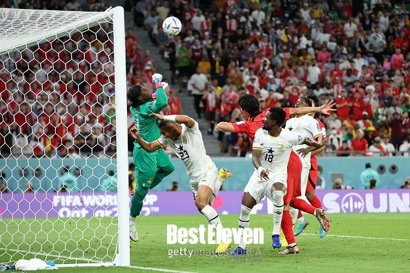 조규성한테 헤더로 2골 '탈탈' 털린 가나 GK, 한국 원정 동행한다... 3년 전 굴욕 되갚을까?