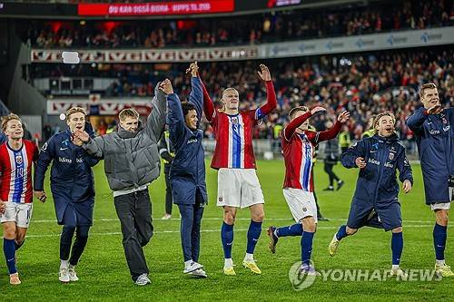 아르헨-한국-노르웨이-가나, '초대형 죽음의 조' 나온다?…'홀란 멀티골' 노르웨이, 에스토니아 4-1 대파→28년 만의 본선행 '사실상 확정'