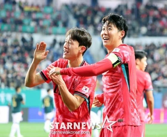 日도 반했다! 손흥민 원더골