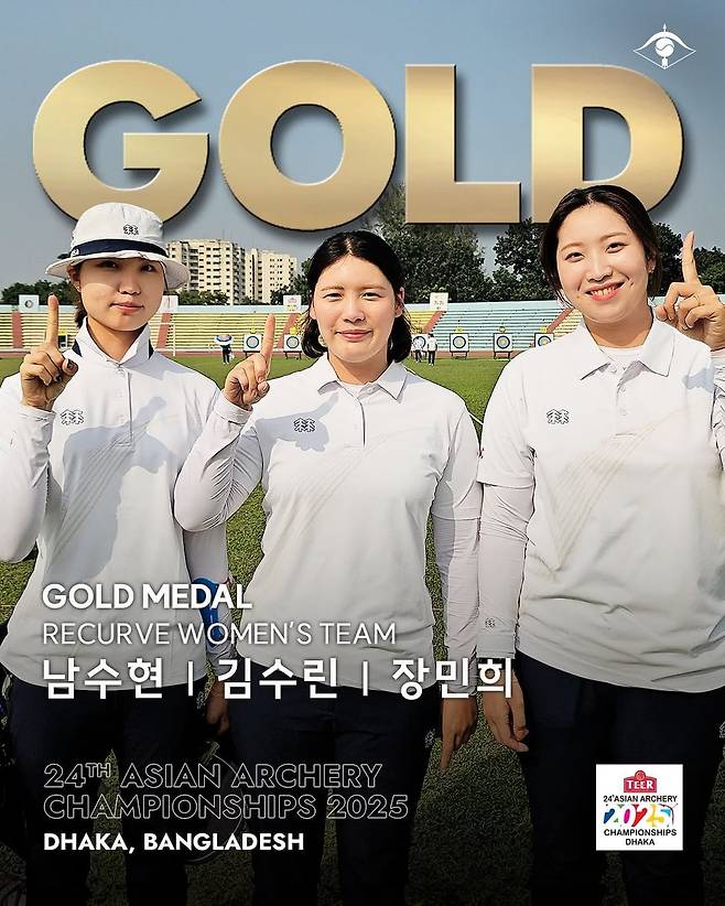 한국 양궁, 아시아선수권 12년 만에 1위 내줘...인도가 종합 우승