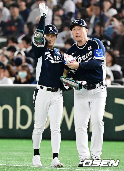 '한일전 10연패 수렁' 한국야구 충격, 안현민-송성문 백투백 홈런에도 4-11 역전패…여전히 일본 벽은 높았다 [도쿄 리뷰]