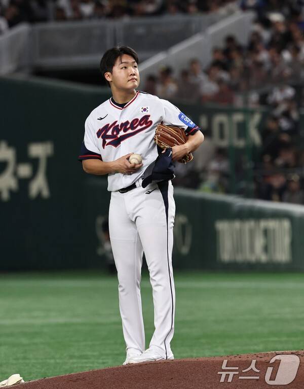 日 열도가 정우주 쾌투에 '감탄 일색', NPB 최고 타자들 상대로 '3이닝 4K 노히트'…