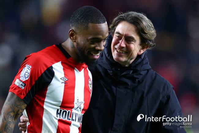 '손흥민이 있었더라면...' 프랭크 감독, 답답한 최전방 반등 위해 브렌트포드 시절 제자 노린다