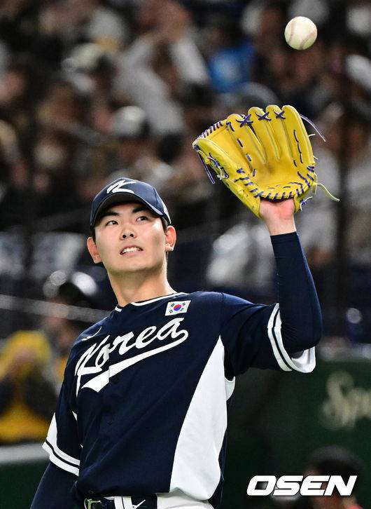 “밑바닥부터 기어 올라온 신데렐라” KIA 유일 국대, 日서도 화제 폭발! 10R 지명→태극마크에 감탄 또 감탄