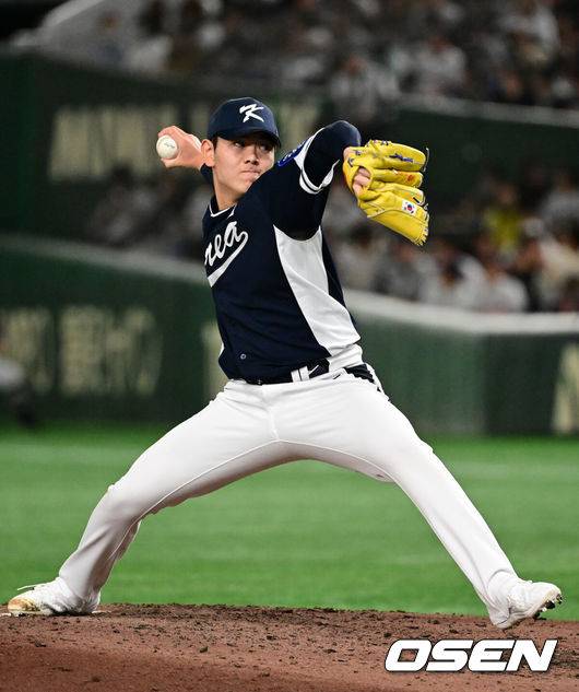 “밑바닥부터 기어 올라온 신데렐라” KIA 유일 국대, 日서도 화제 폭발! 10R 지명→태극마크에 감탄 또 감탄