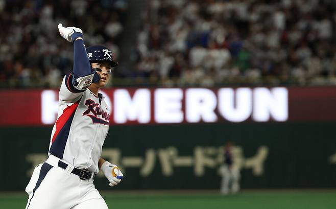 '벌써 100억 예약' 9회말 2아웃의 기적, KBO 대형 유격수가 155km 日 1등 계투를 무너뜨렸다