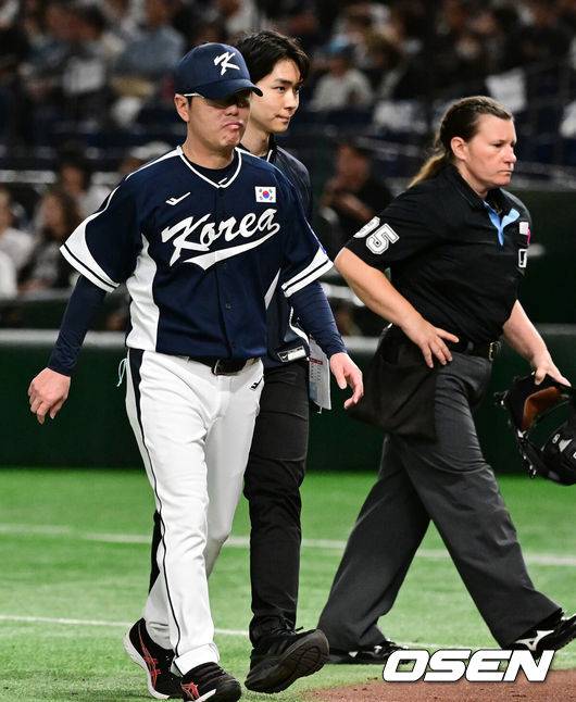 ‘얼마나 속 터졌으면’ 류지현 답변 거부 사태, ML 첫 여성 심판 오심에 “대답 안 할게요, WBC는 경험 많은 분들이…”