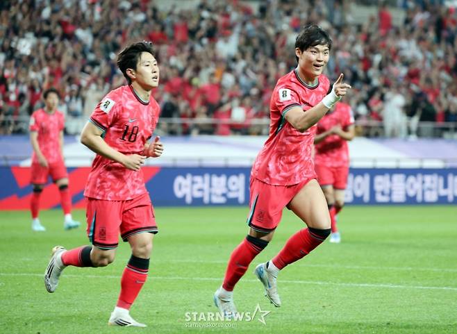 홍명보 '이례적 선발 출전' 예고, 손흥민에 가렸던 오현규 '가나전 선봉' 특명