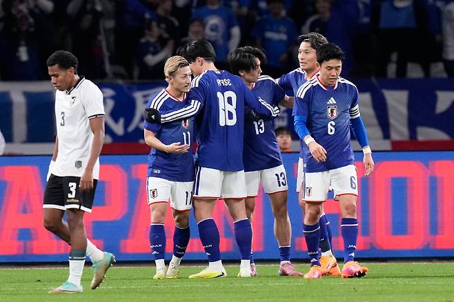 [A매치 리뷰]'일본은 강했다' 오열한 모리야스 100번째 경기서 볼리비아 3-0 대파 '자축'…A매치 3연승