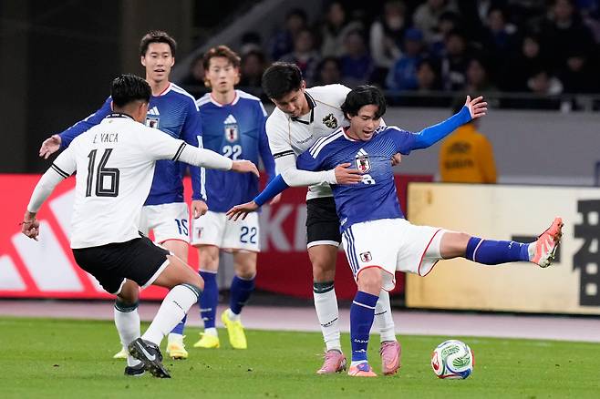 [A매치 리뷰]'일본은 강했다' 오열한 모리야스 100번째 경기서 볼리비아 3-0 대파 '자축'…A매치 3연승