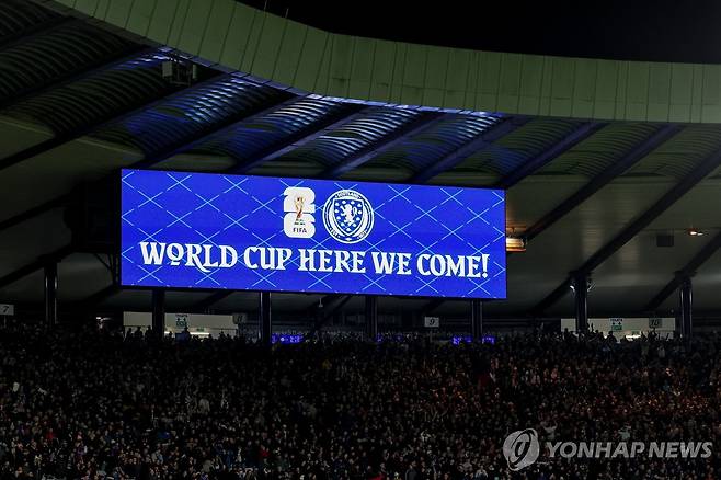 후반 추가시간 2골…스코틀랜드, 28년 만에 월드컵 본선 진출