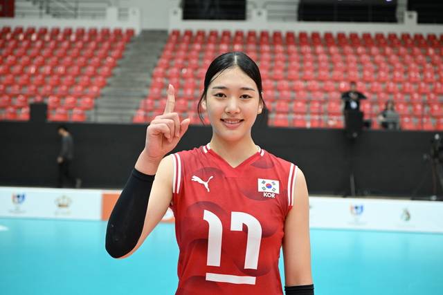 키 182㎝·스파이크 높이 2m95… 손서연 “아직 성장판 열려 있대요”