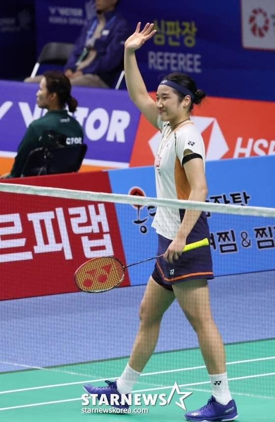 '단 33분+무려 16점차' 안세영, 또 압도적 클래스 폭발→10관왕 보인다... '우승 유력' 대회 8강 진출