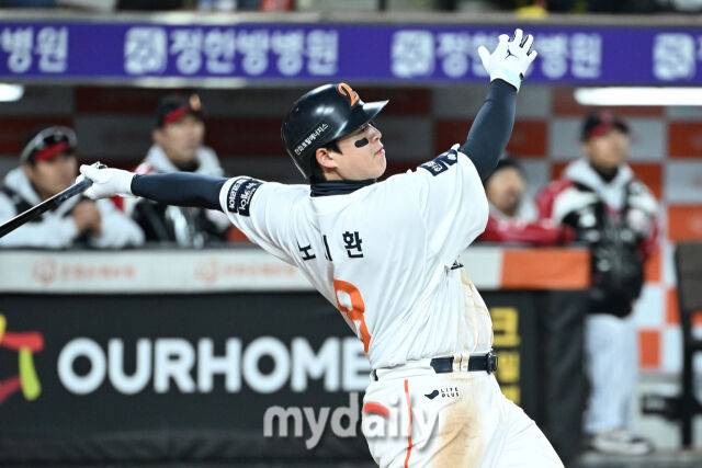 ‘26세’ 강백호·‘25세’ 노시환, 한화 KBO 최강 거포 듀오 구축…노시환에게도 100억원 쏘면 ‘최소 4년간 든든’