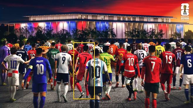 FIFA도 인정한 손흥민 클래스, 월드컵 조 추첨 포스터 '당당히 센터'에